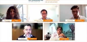 Uno de los paneles sobre fibra en en evento regional - Crédito: Convergencialatina